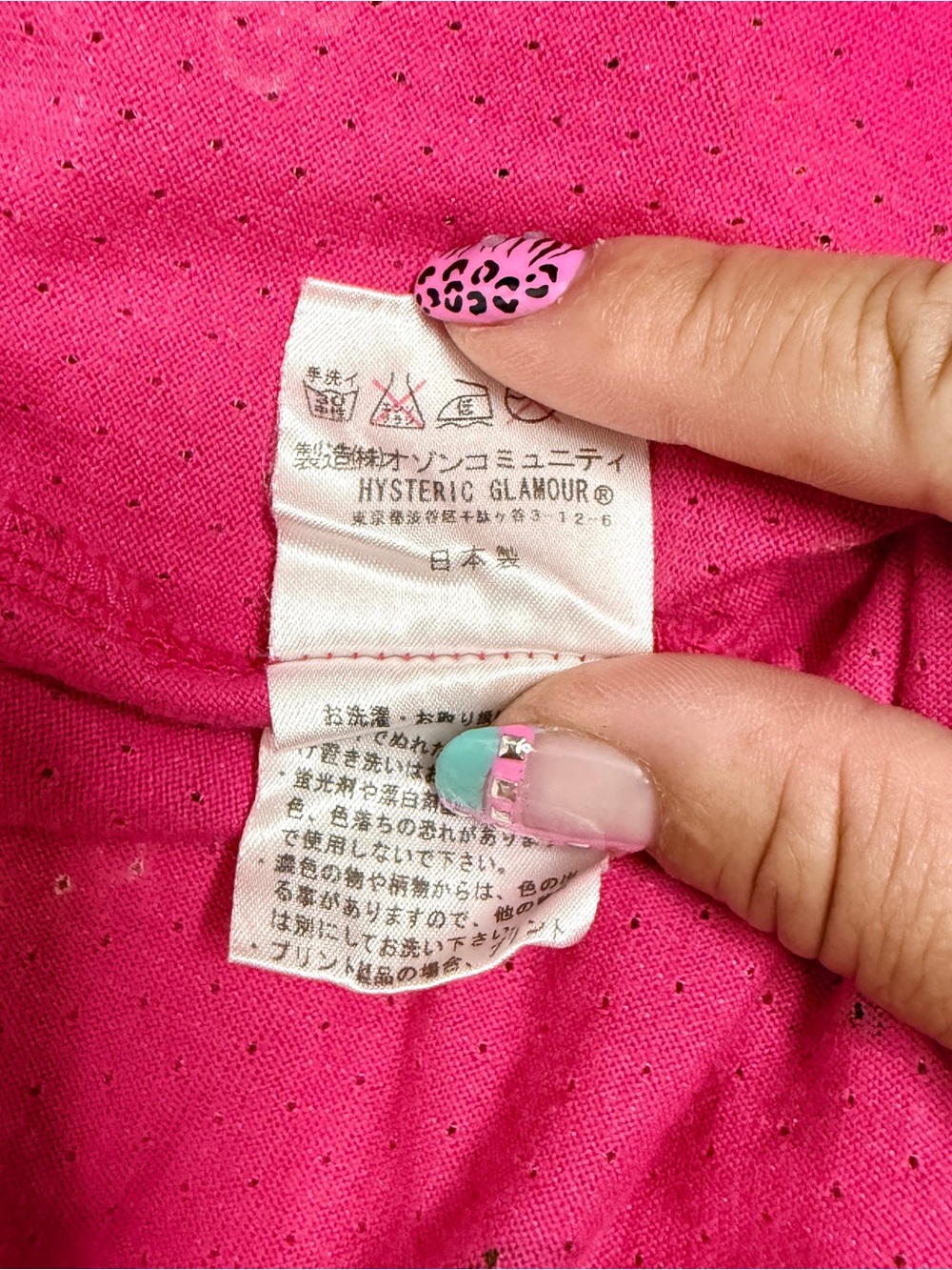 Hysteric Glamour pink fruit tank - Picture 7 of 7